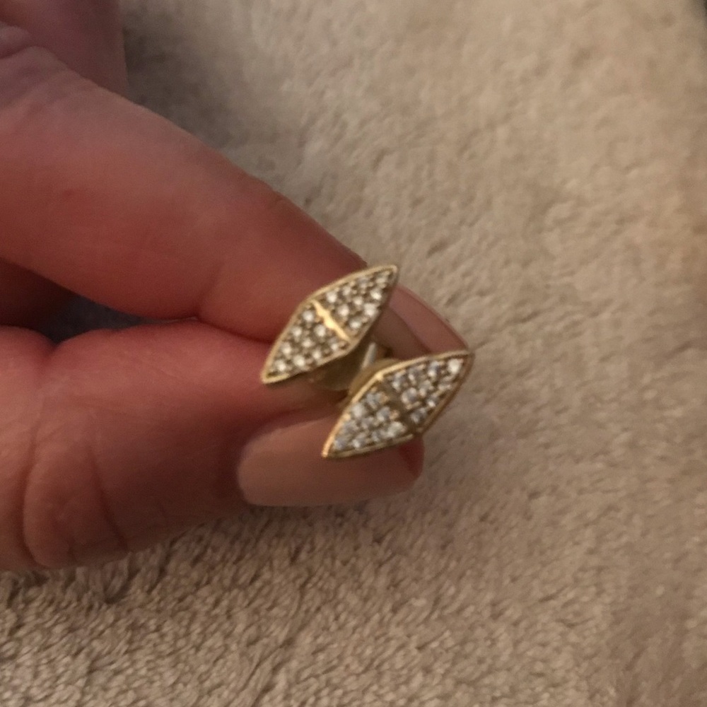 Melinda Maria Pavé Earrings